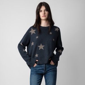 Zadig & Voltaire Markus WS Stars Cashmere Sweater